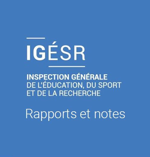 Rapport d'inspection générale